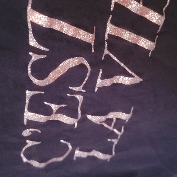 Glitter Tshirt, Joe Fresh, Size 6 - Picture 2 of 3